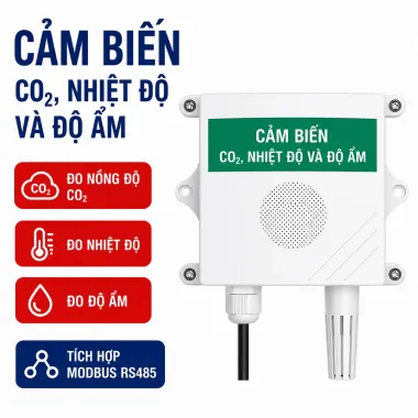 Cảm biến đo nồng độ CO2, nhiệt độ, độ ẩm