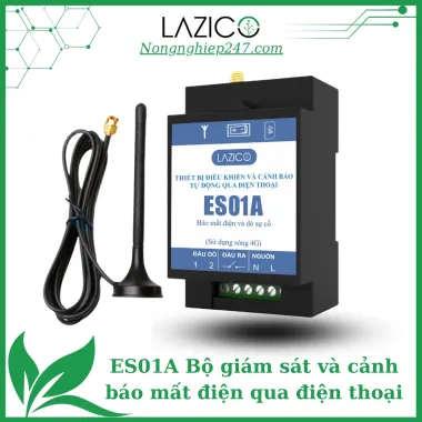 ES01A – Bộ điều khiển, giám sát và cảnh báo mất điện từ xa qua SIM