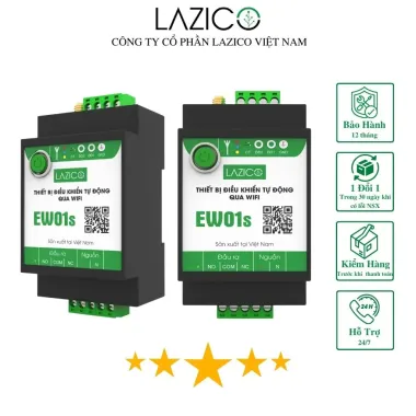 EW01s – Bộ điều khiển từ xa qua WiFi, 1 kênh, ăn-ten kéo dài, báo lỗi thông minh