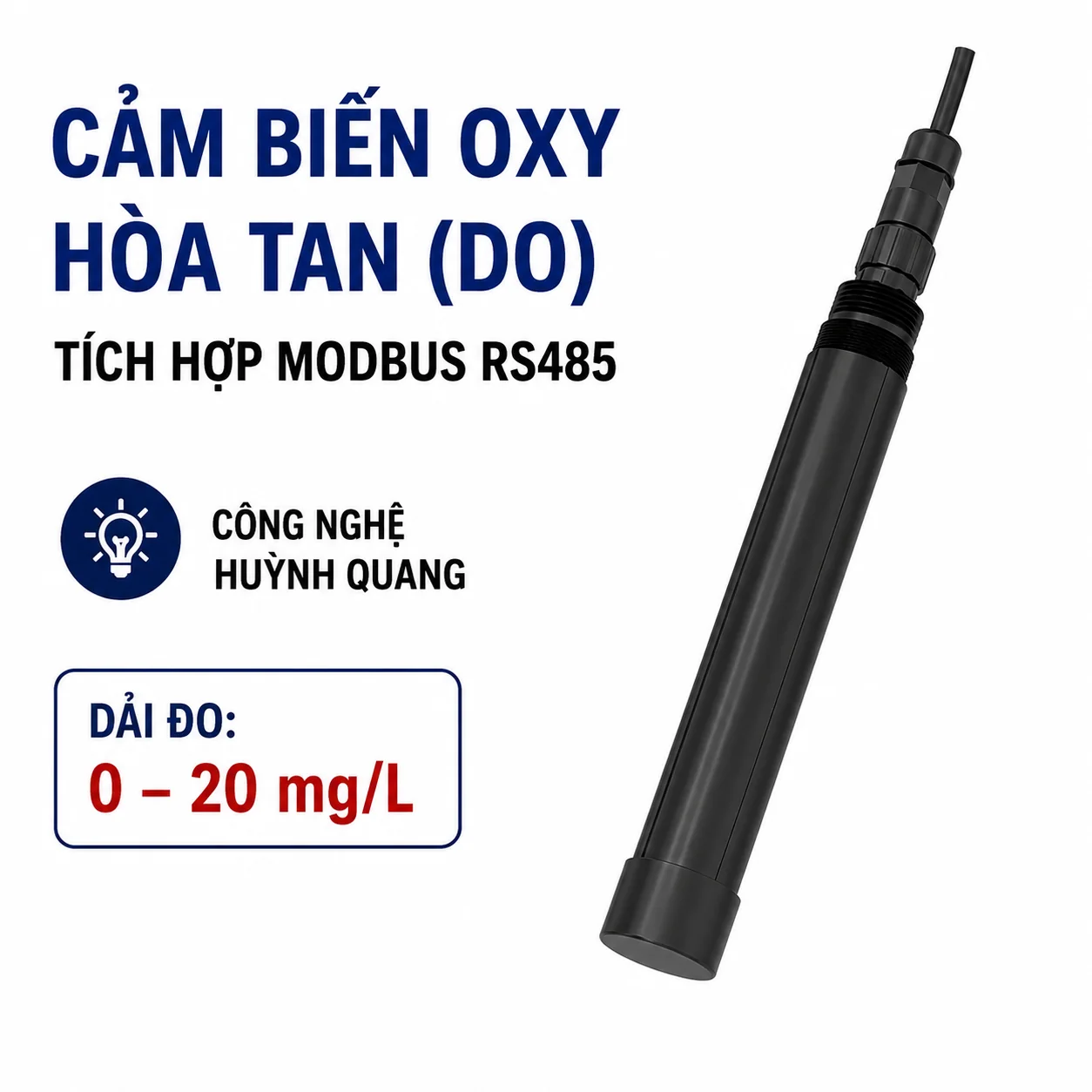 Cảm biến đo nồng độ Oxy hòa tan trong nước